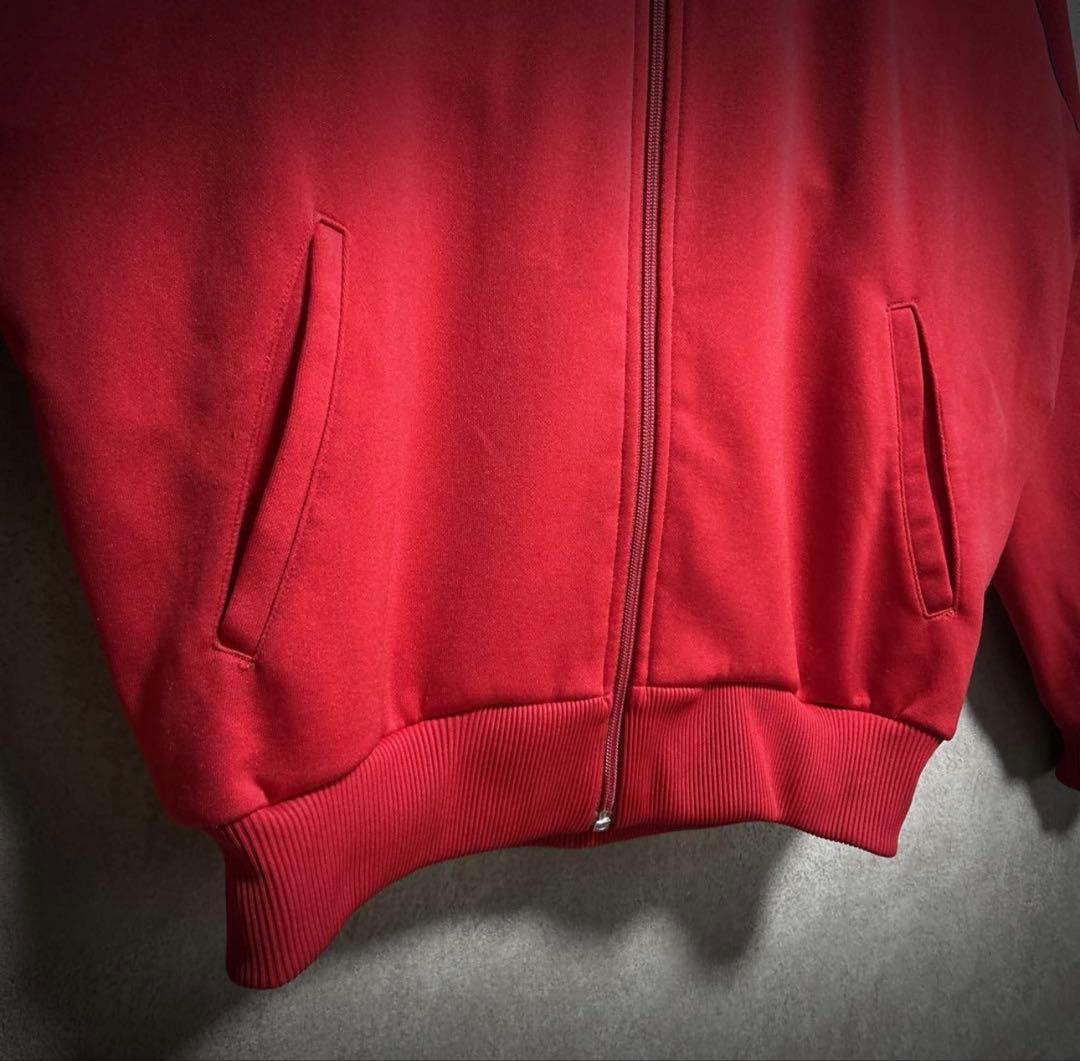 adidas トラックジャケット 西ドイツ製 L 赤 紺