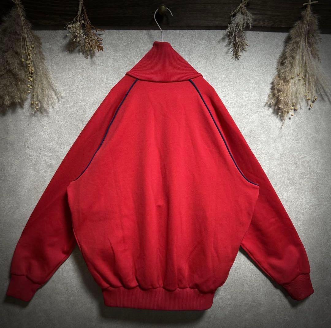 adidas トラックジャケット 西ドイツ製 L 赤 紺