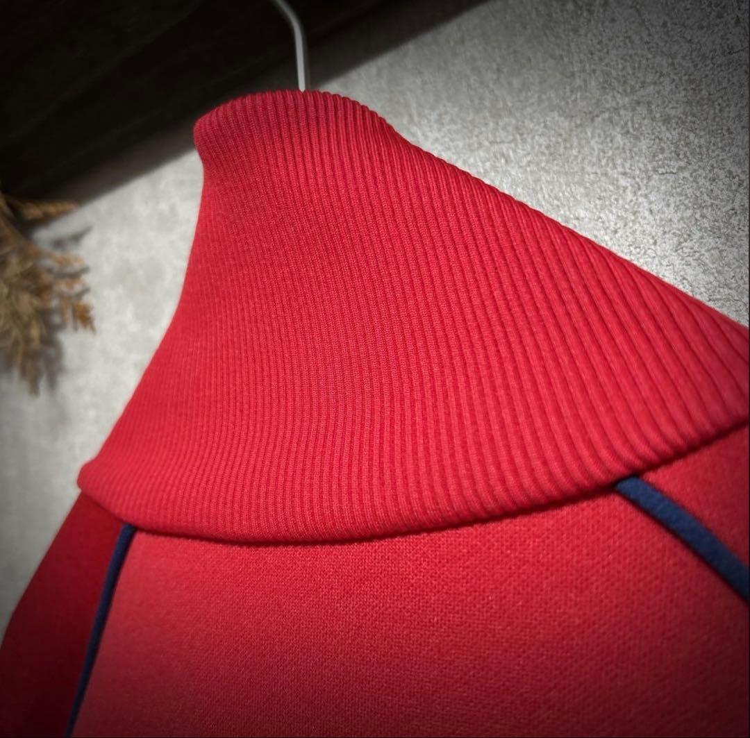 adidas トラックジャケット 西ドイツ製 L 赤 紺