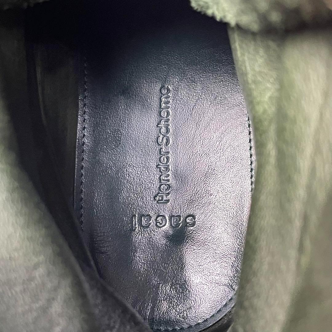 【超神レア】 Hender Scheme SACAI コンバットブーツ カーキ