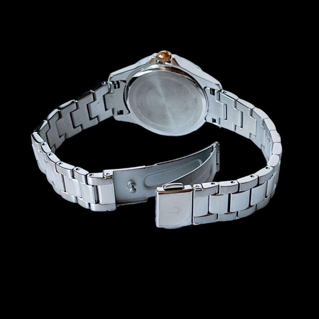 ✨大人デザイン❣️レディース腕時計 ブローバ マザーオブパール シルバー