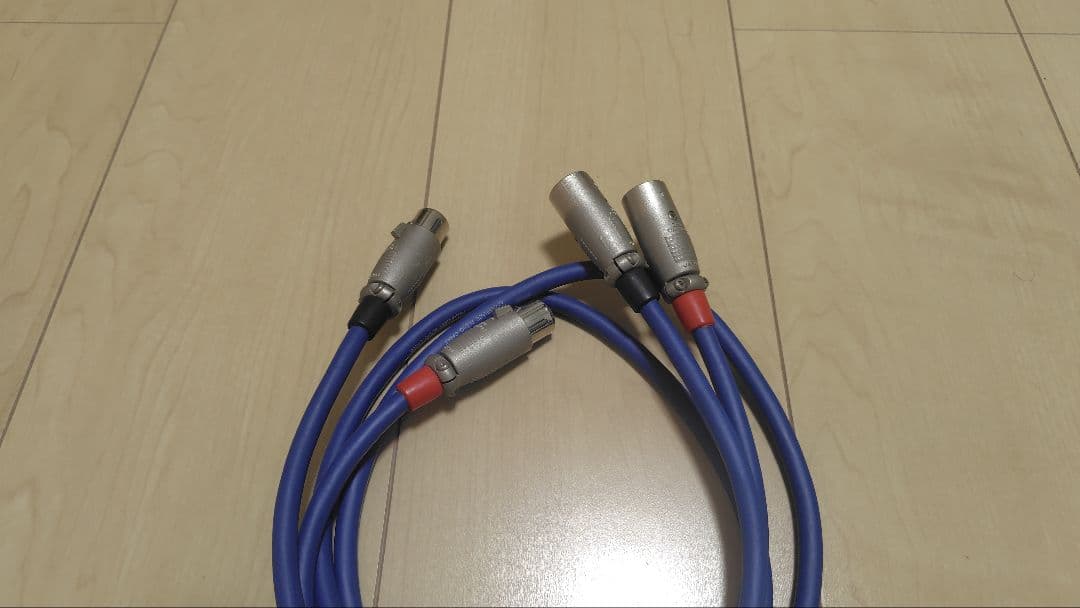 Accuphase アキュフェーズ XLRケーブル 1mのペアです。