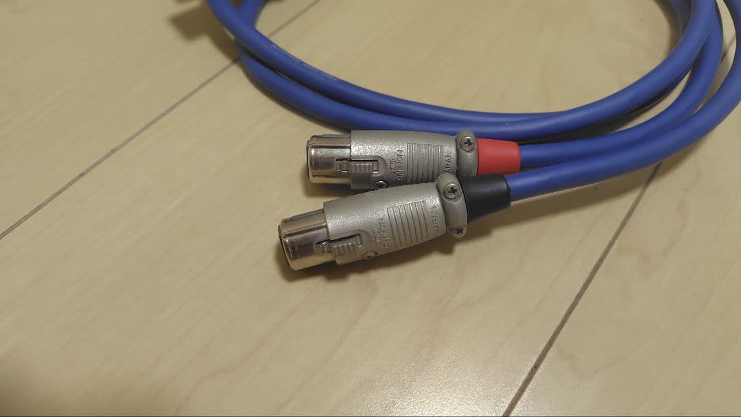 Accuphase アキュフェーズ XLRケーブル 1mのペアです。