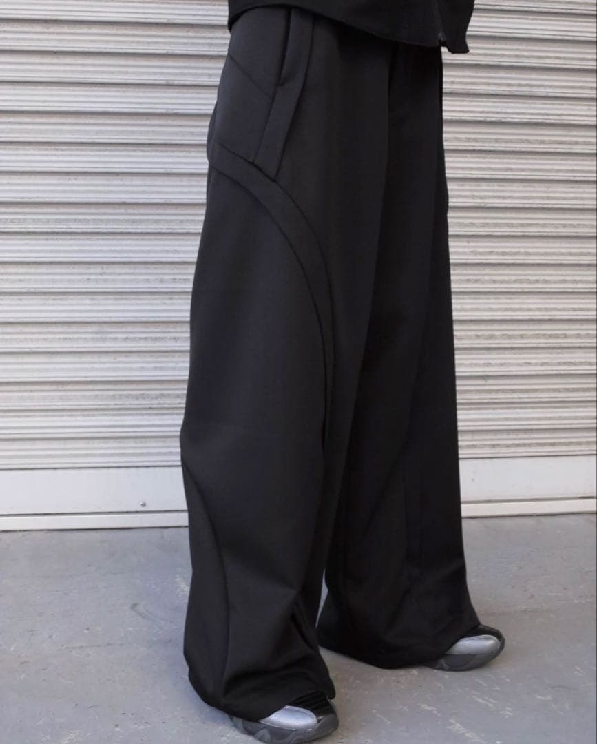 パンツ AVALONE wide trousers P-SF24