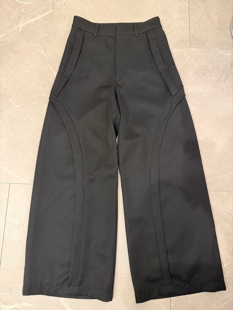 パンツ AVALONE wide trousers P-SF24