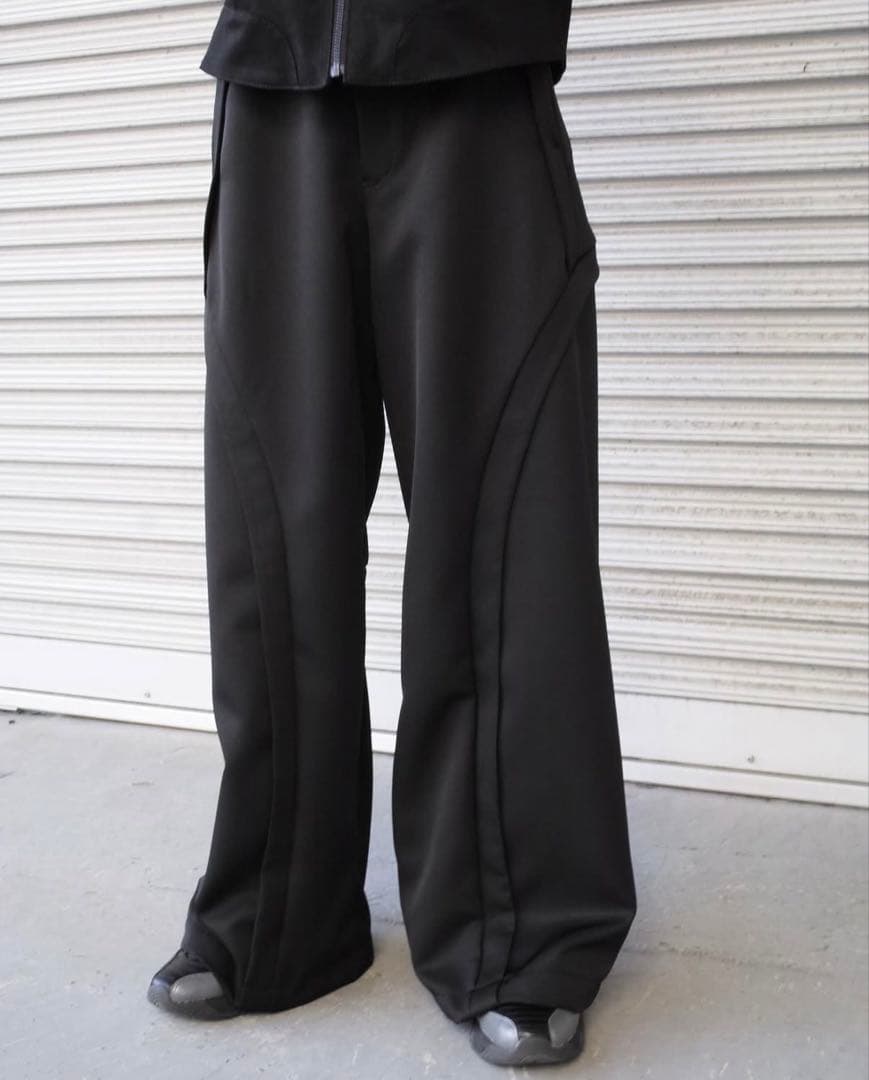 パンツ AVALONE wide trousers P-SF24