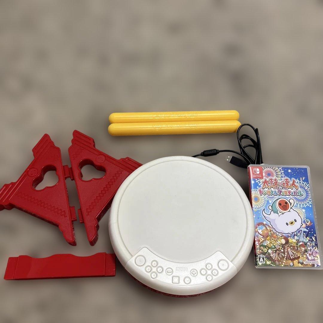Switch 太鼓の達人 ドンダフルフェスティバル　太鼓とバチセット