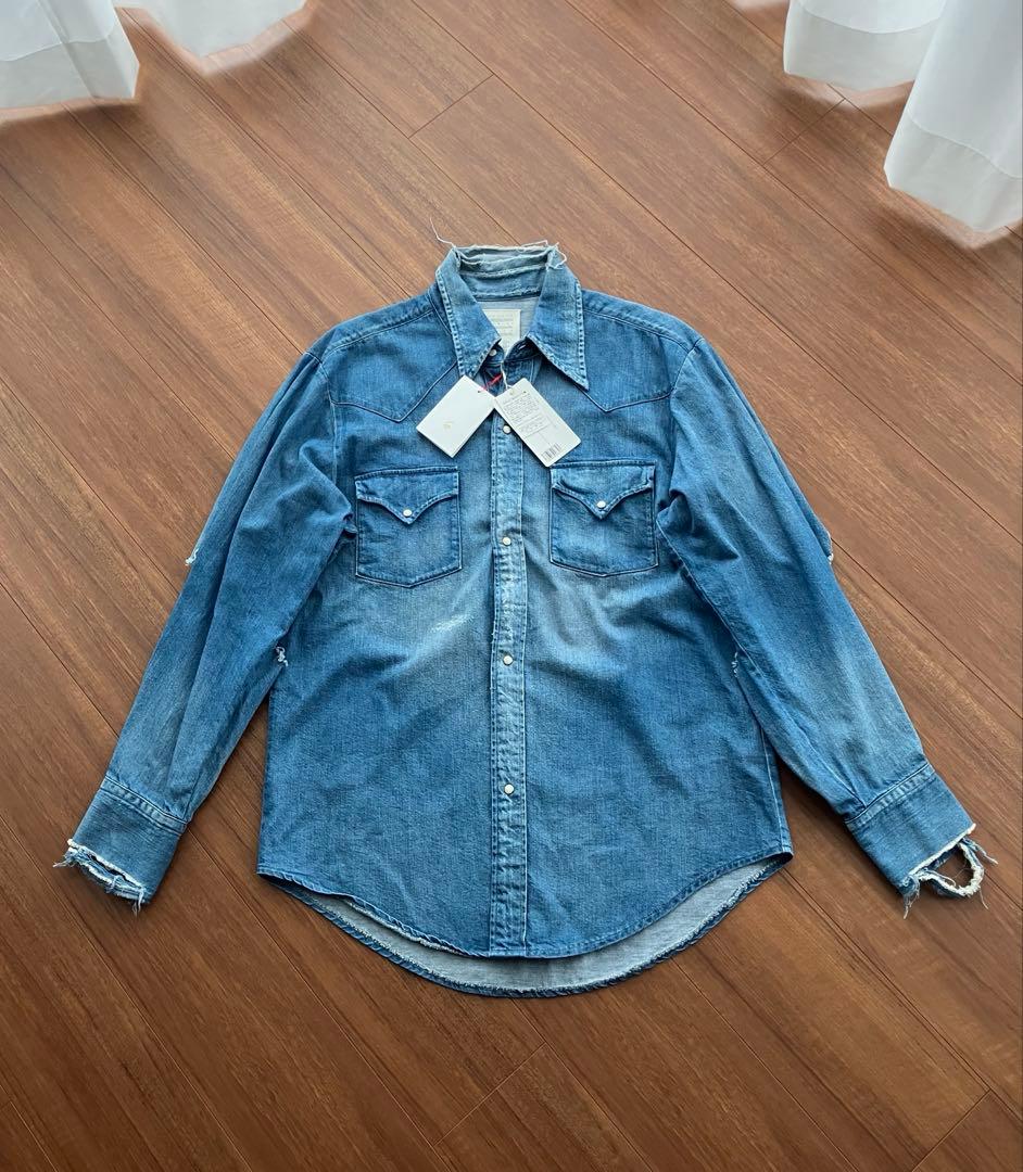 KURO × 6 ROKU DENIM SHIRT シャツ