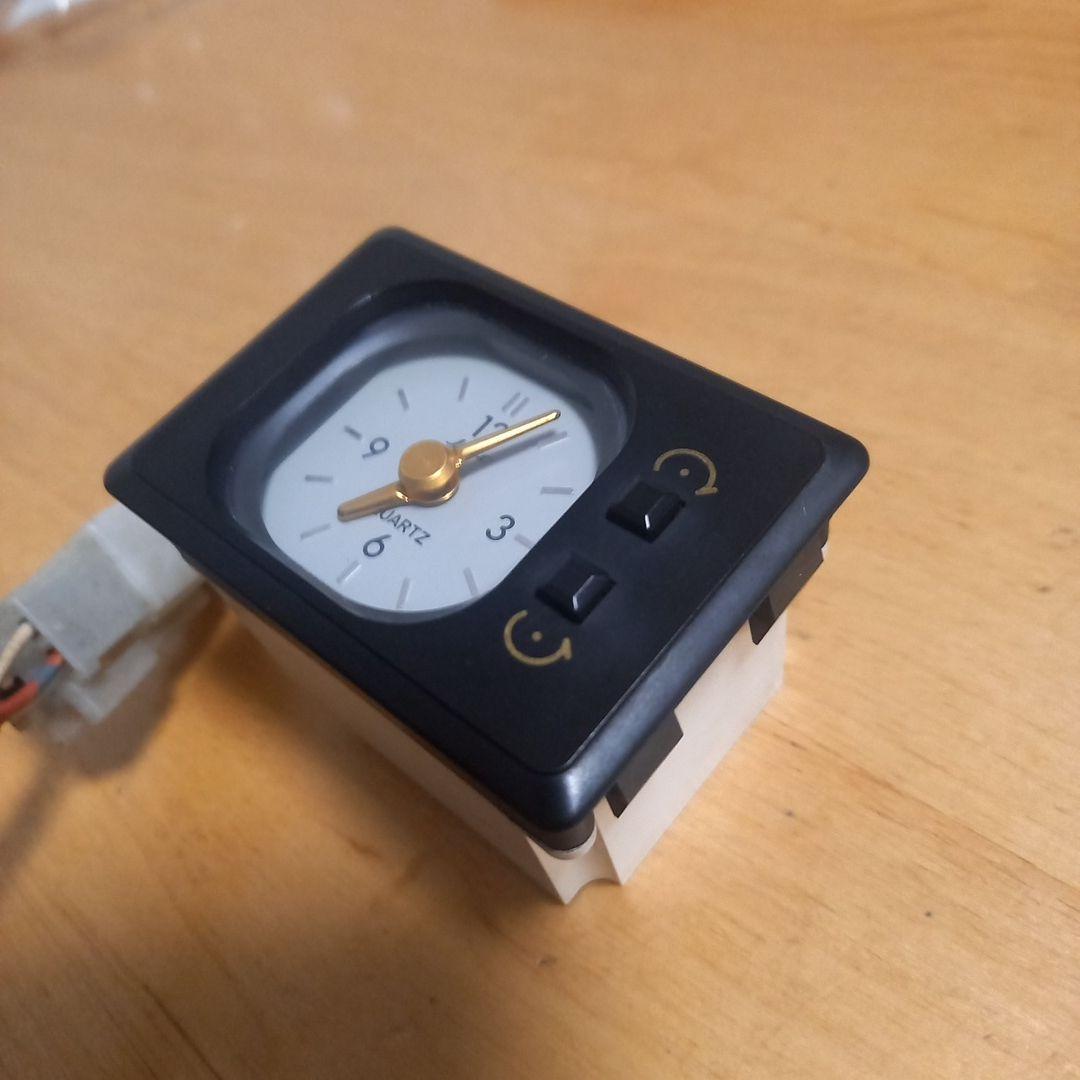 スズキ　SUZUKI　JA11　純正オプション　アナログ時計　動作確認済