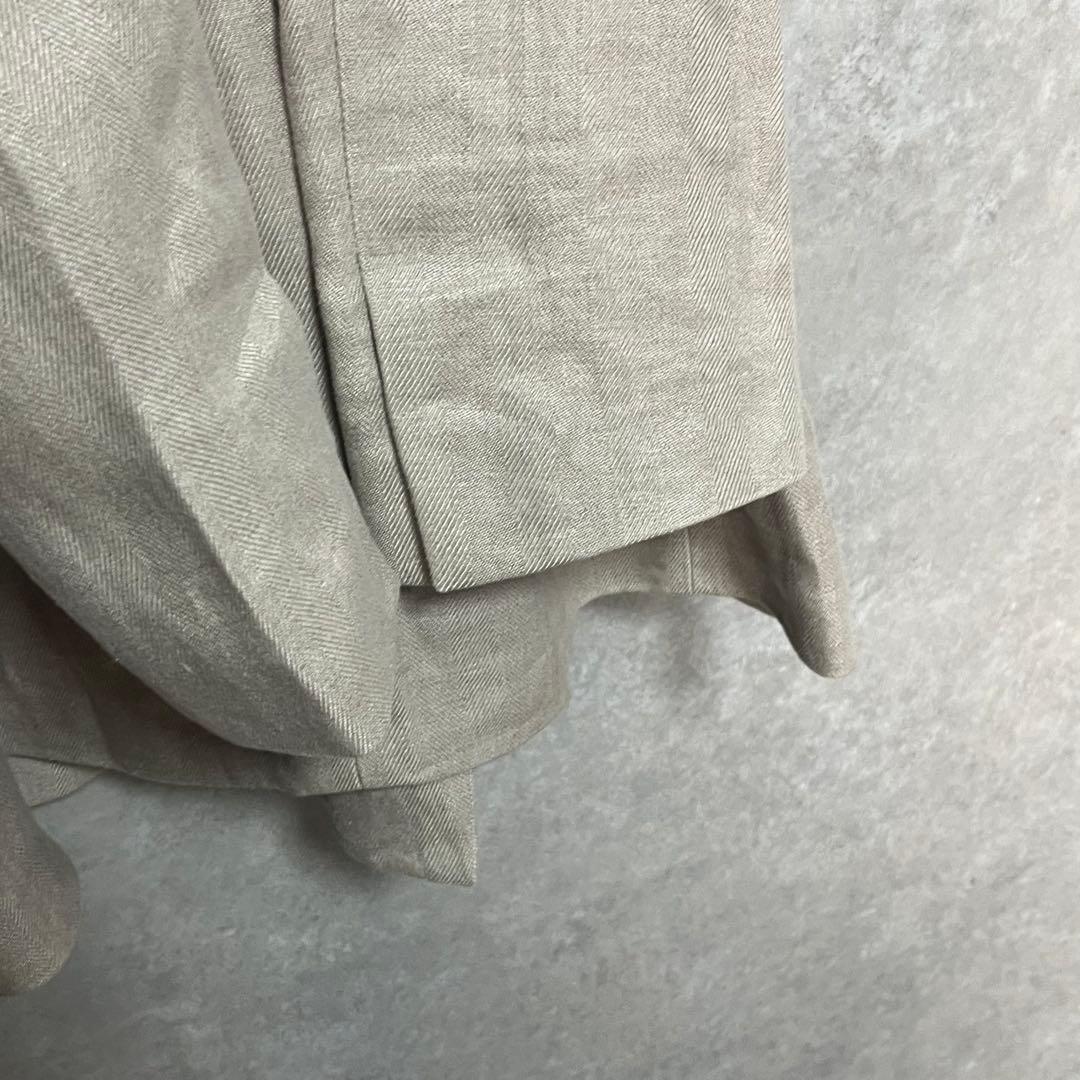 【美品】カオス　リネンヘリンボンジャケット＆パンツ　セットアップ