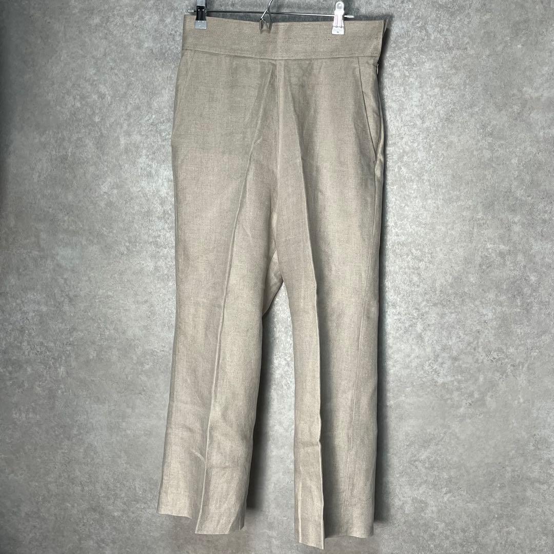 【美品】カオス　リネンヘリンボンジャケット＆パンツ　セットアップ
