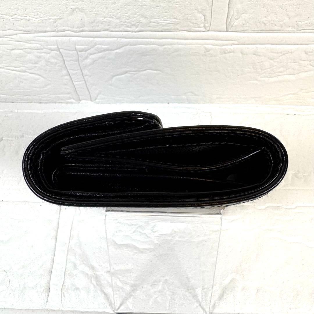 ☆【箱ギャランティー付き】プラダ PRADA 折り財布 リボン ブラック