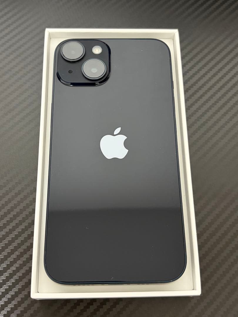 iPhone14 128g ミッドナイト美品　おまけ付き