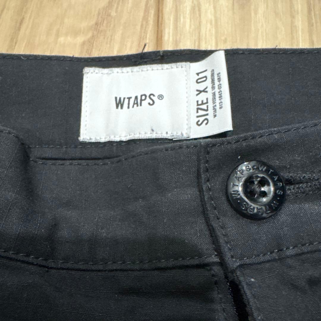 WTAPS ブラック カーゴパンツ X01