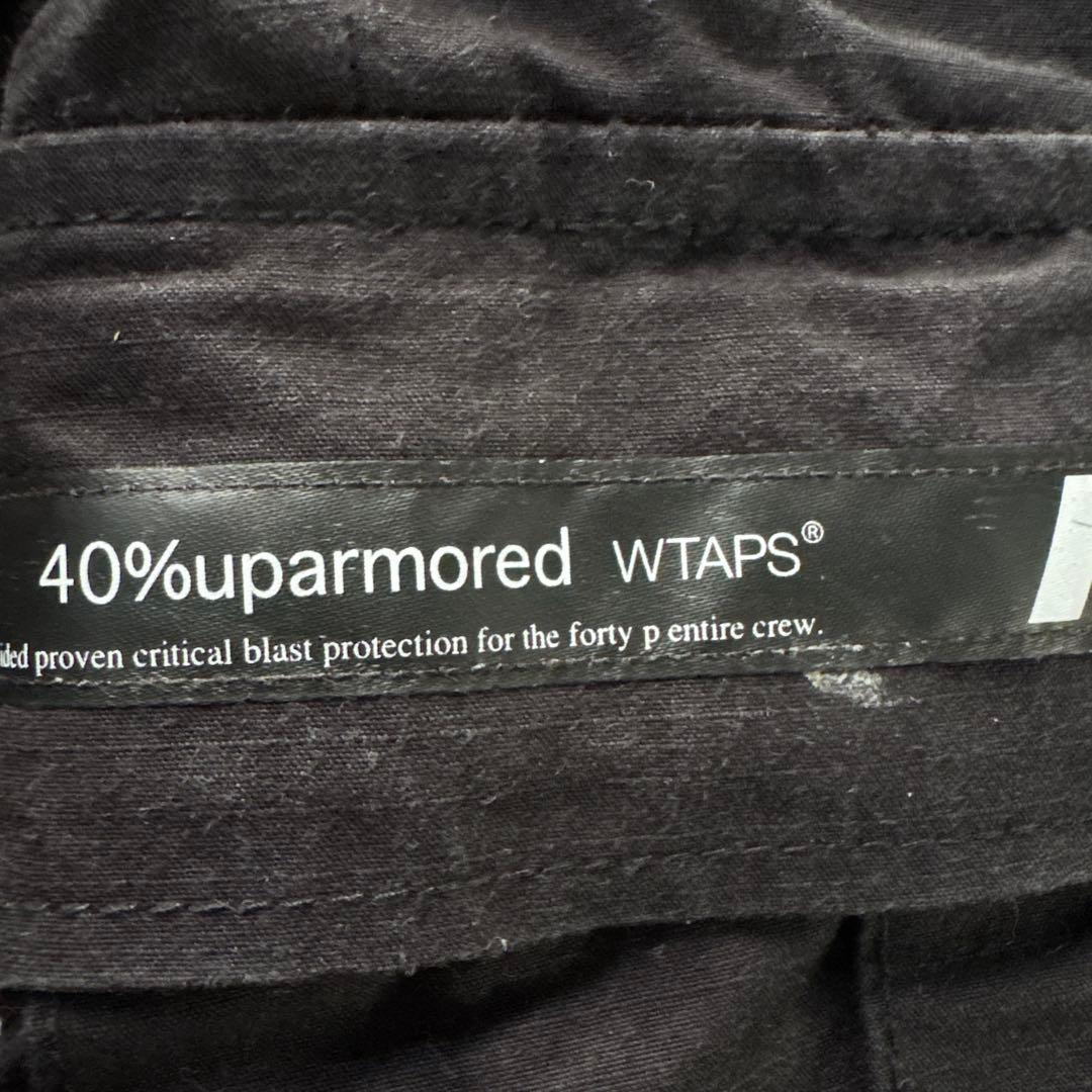 WTAPS ブラック カーゴパンツ X01