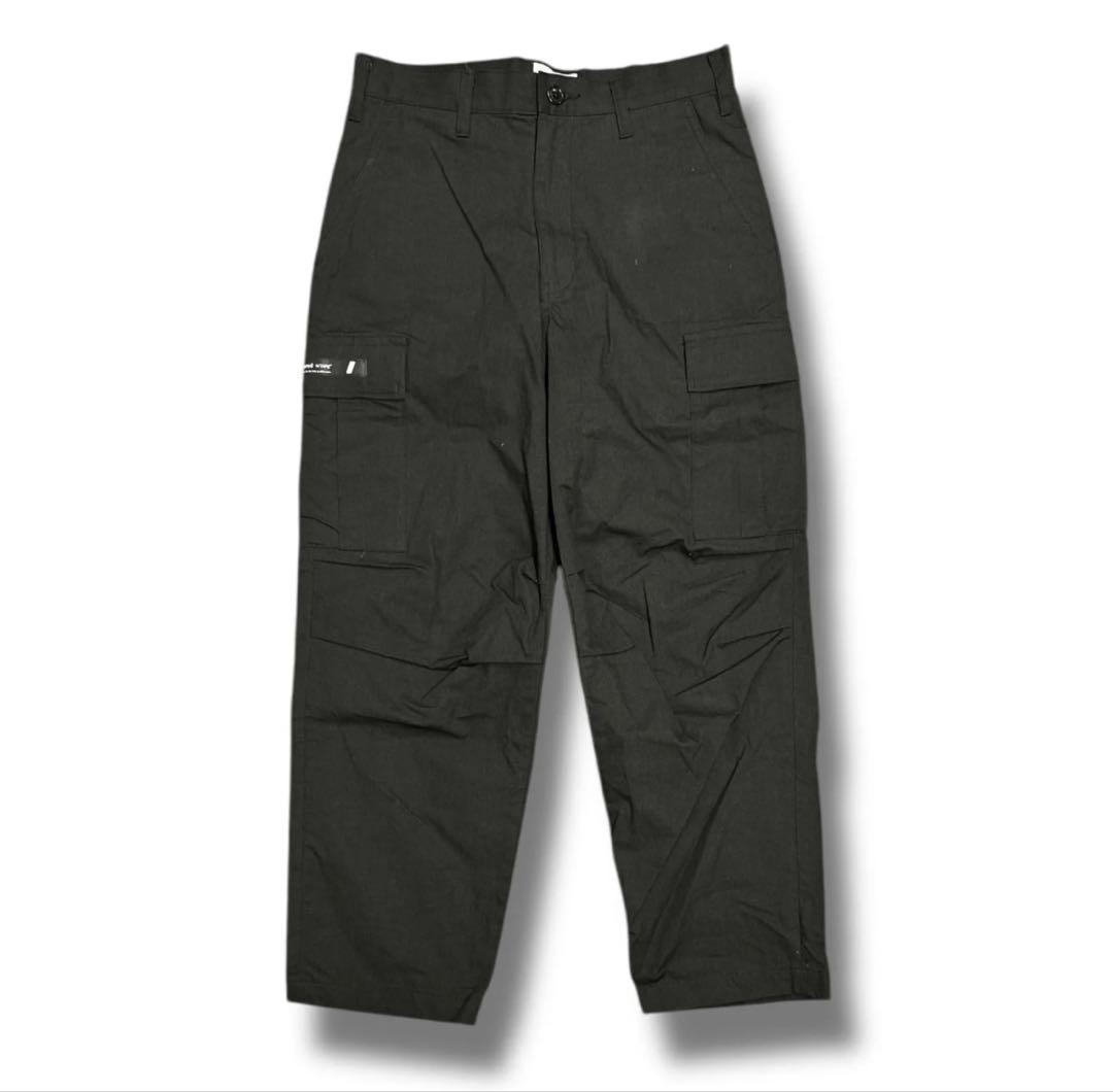WTAPS ブラック カーゴパンツ X01