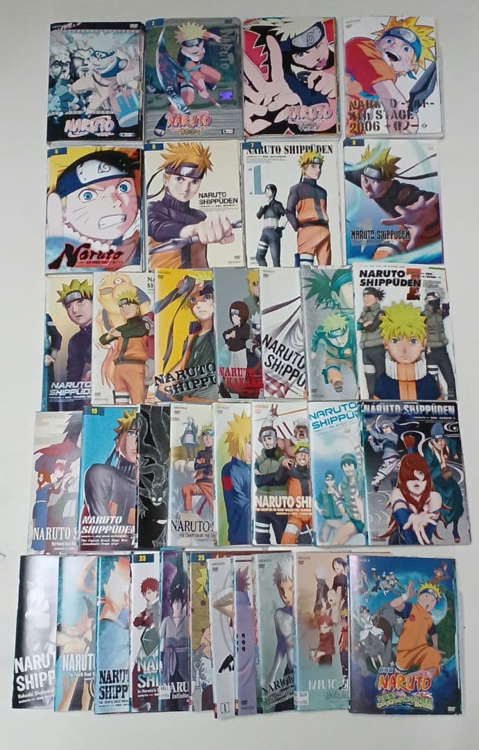 アニメ DVD NARUTO 全巻セット + 劇場版11本 合計 192本セット
