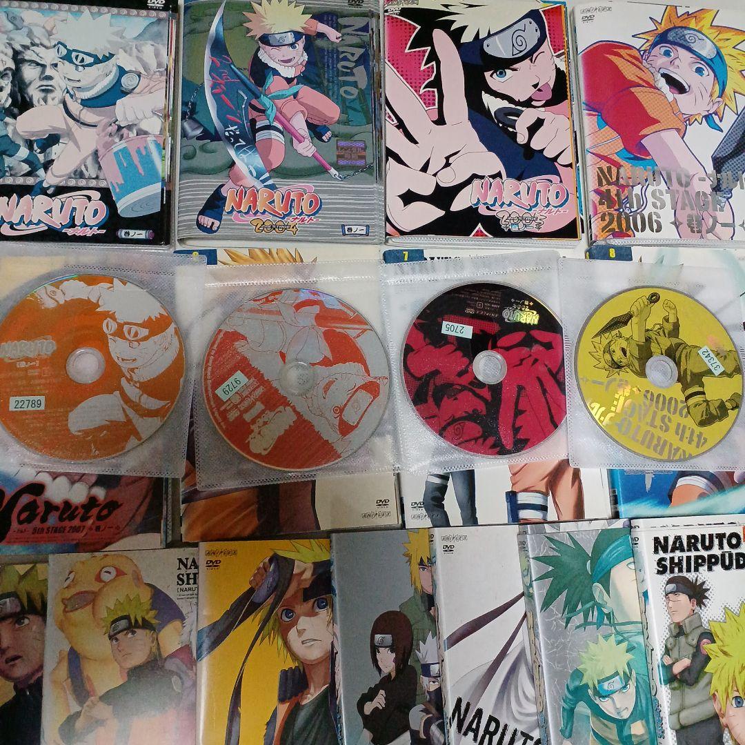 アニメ DVD NARUTO 全巻セット + 劇場版11本 合計 192本セット