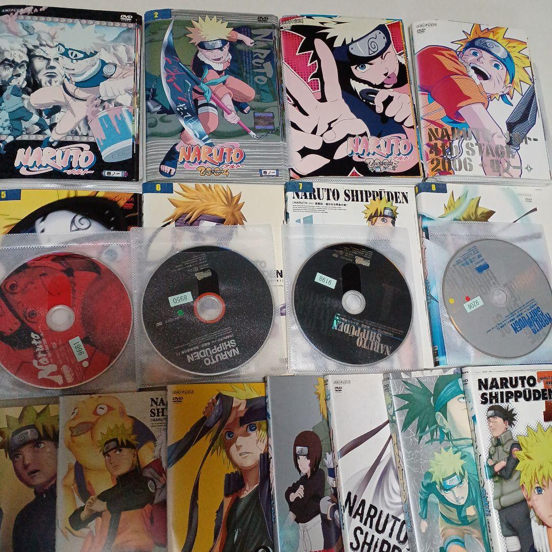 アニメ DVD NARUTO 全巻セット + 劇場版11本 合計 192本セット