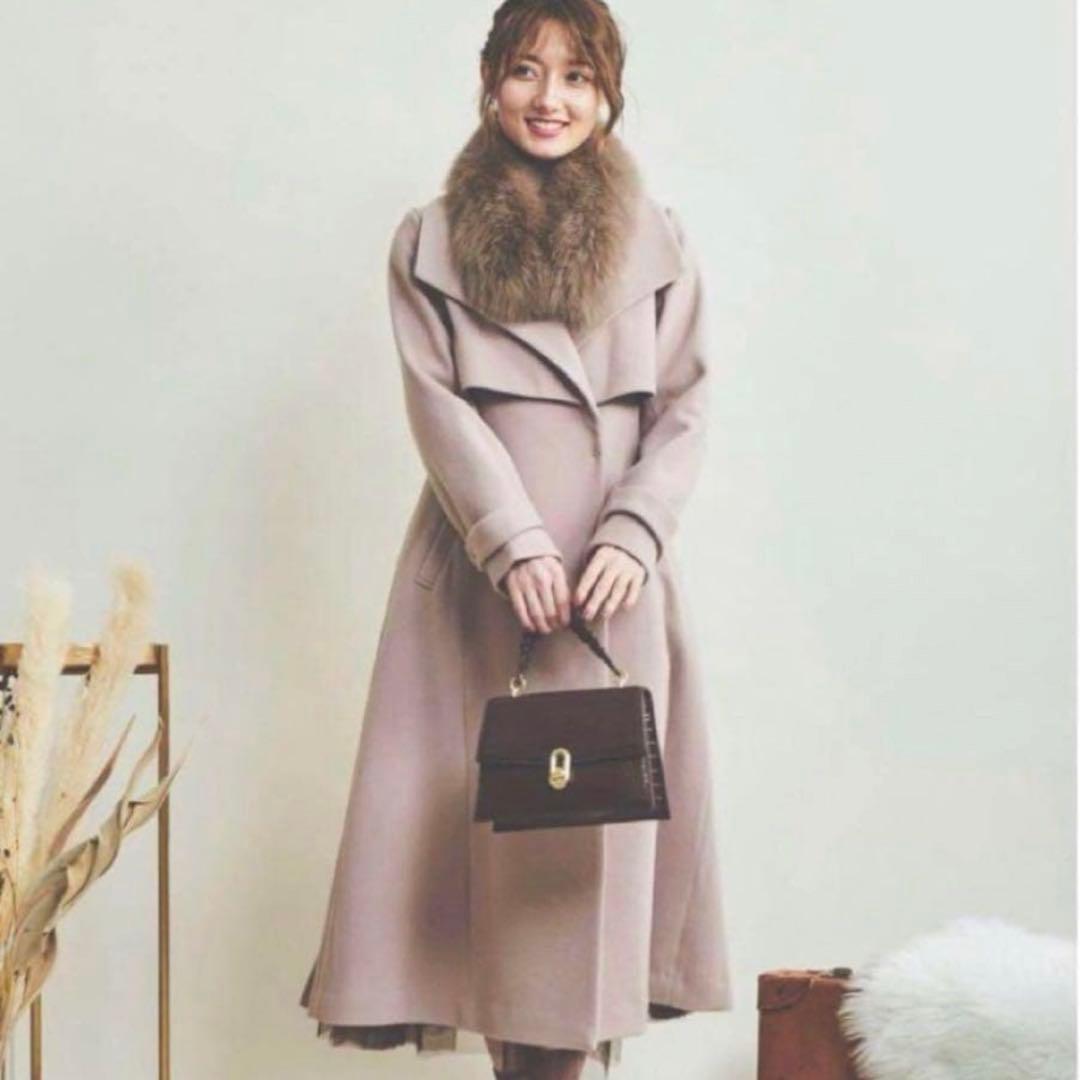 ノエラ バックプリーツウールトレンチコート