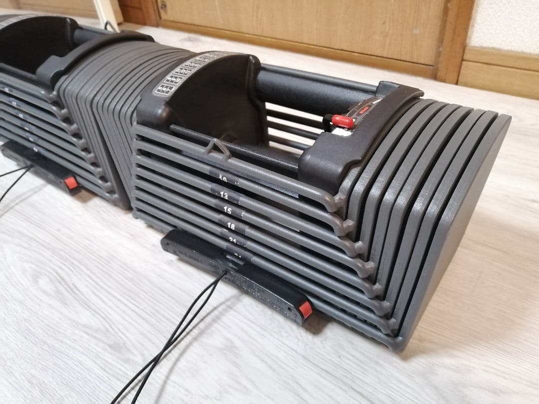 送料込！TOP FILM 26kg可変式ブロックダンベル ①　トップフィルム