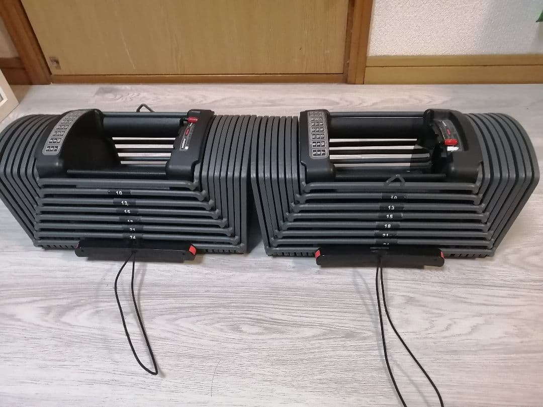 送料込！TOP FILM 26kg可変式ブロックダンベル ①　トップフィルム