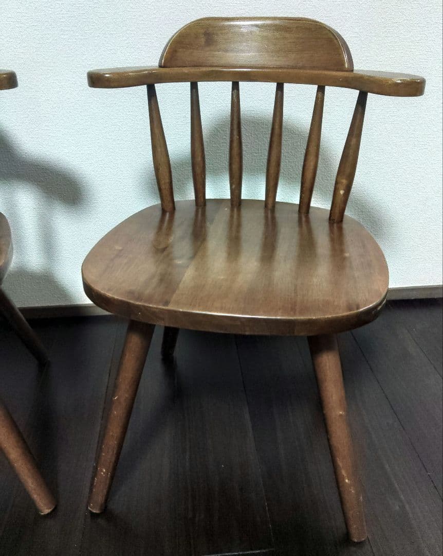 レトロ　アンティーク　ダイニングチェア　　2脚セット☆