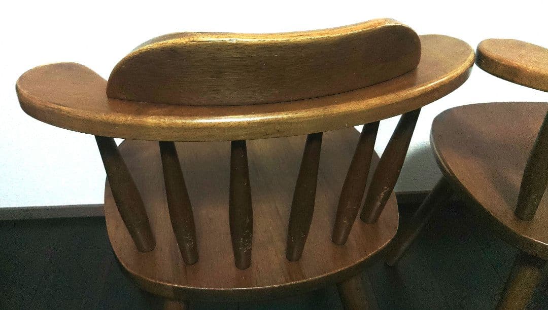 レトロ　アンティーク　ダイニングチェア　　2脚セット☆