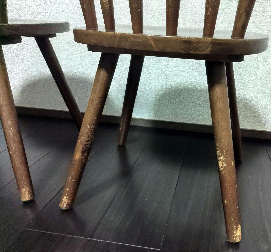 レトロ　アンティーク　ダイニングチェア　　2脚セット☆
