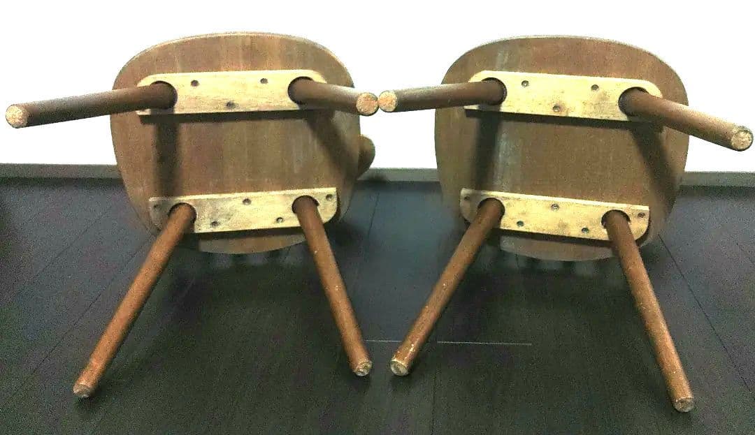 レトロ　アンティーク　ダイニングチェア　　2脚セット☆