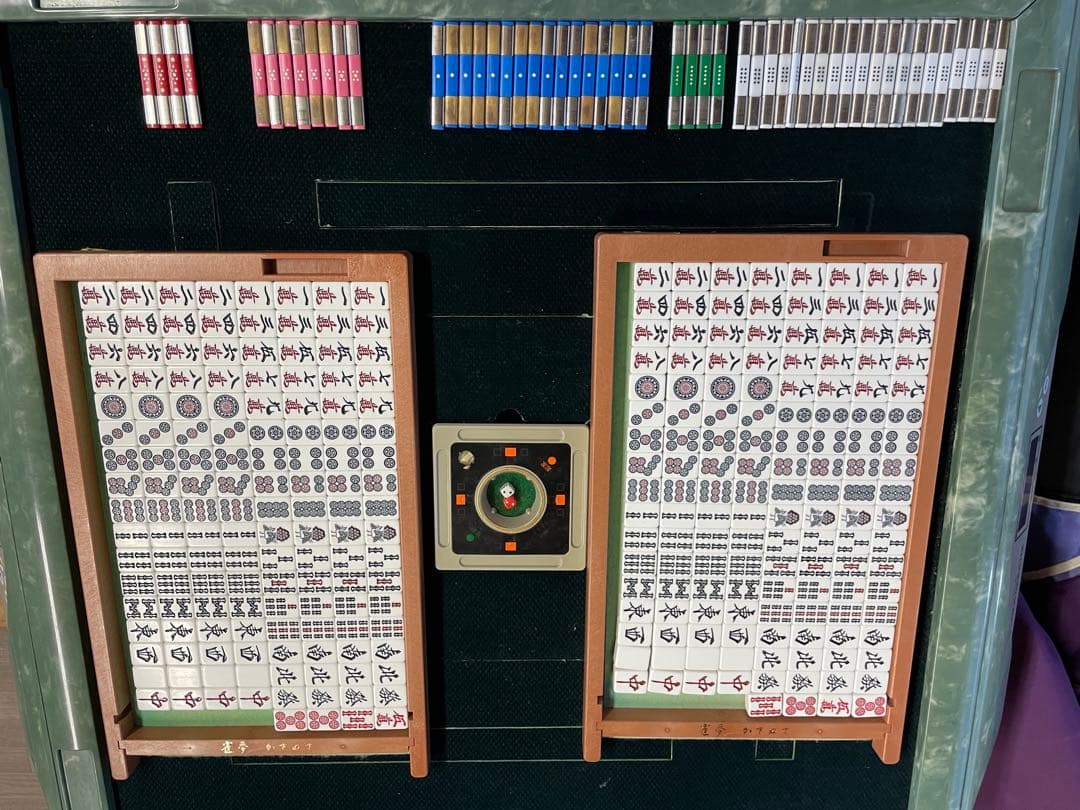 全自動麻雀卓　アモスモンスター　アモス牌セット　ジャンク