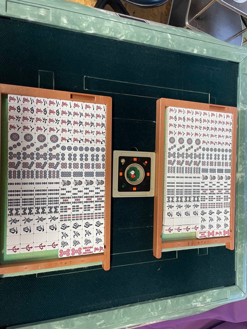 全自動麻雀卓　アモスモンスター　アモス牌セット　ジャンク