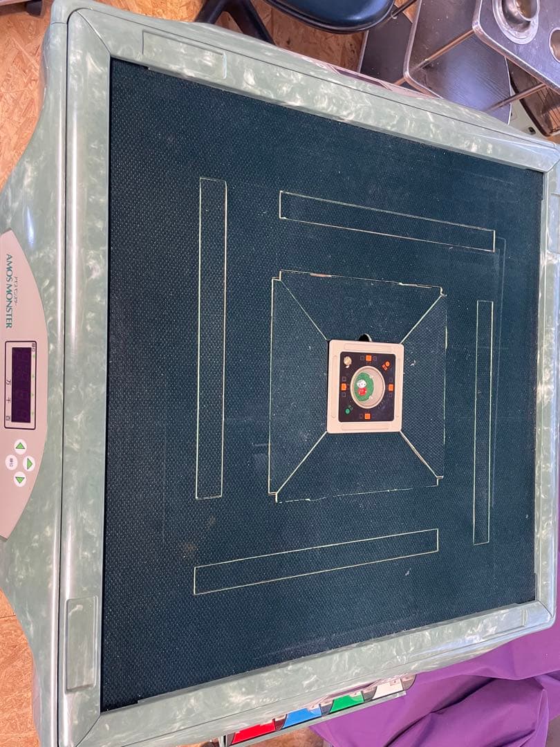 全自動麻雀卓　アモスモンスター　アモス牌セット　ジャンク