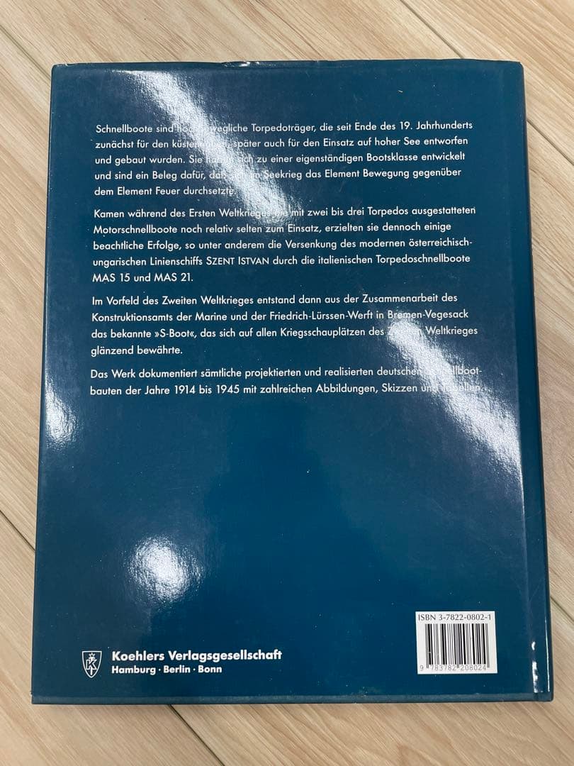 洋書 Die deutschen Schnellboote 1914-1945