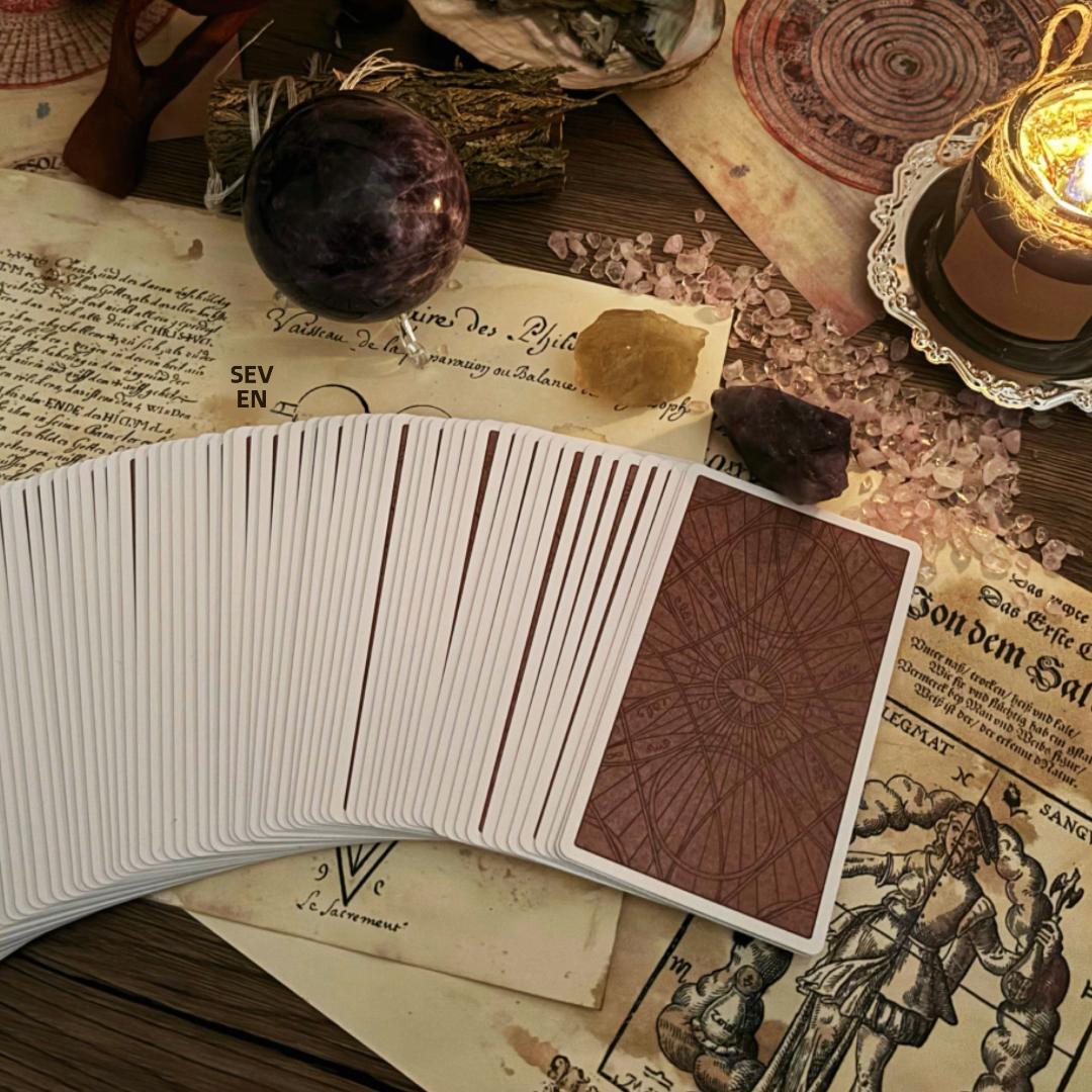 【正規品タロットカード】神秘的✨アカシックレコード×シンボルの多次元的なカード