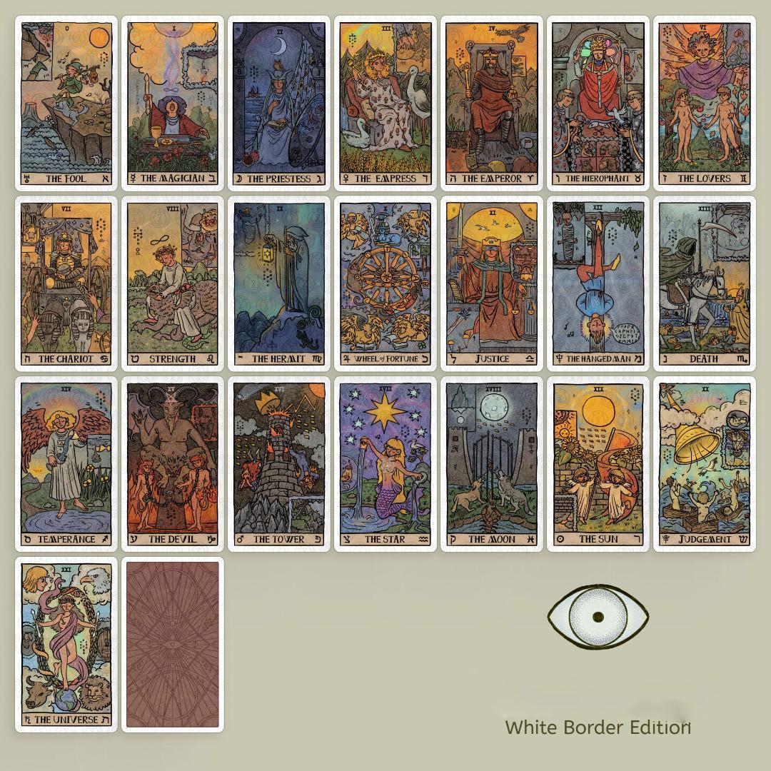 【正規品タロットカード】神秘的✨アカシックレコード×シンボルの多次元的なカード