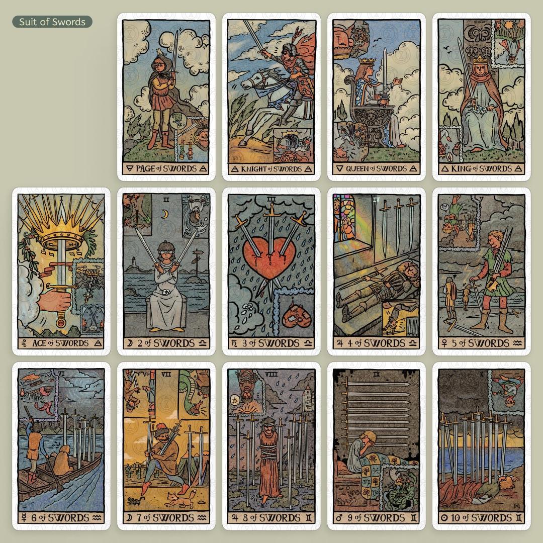 【正規品タロットカード】神秘的✨アカシックレコード×シンボルの多次元的なカード