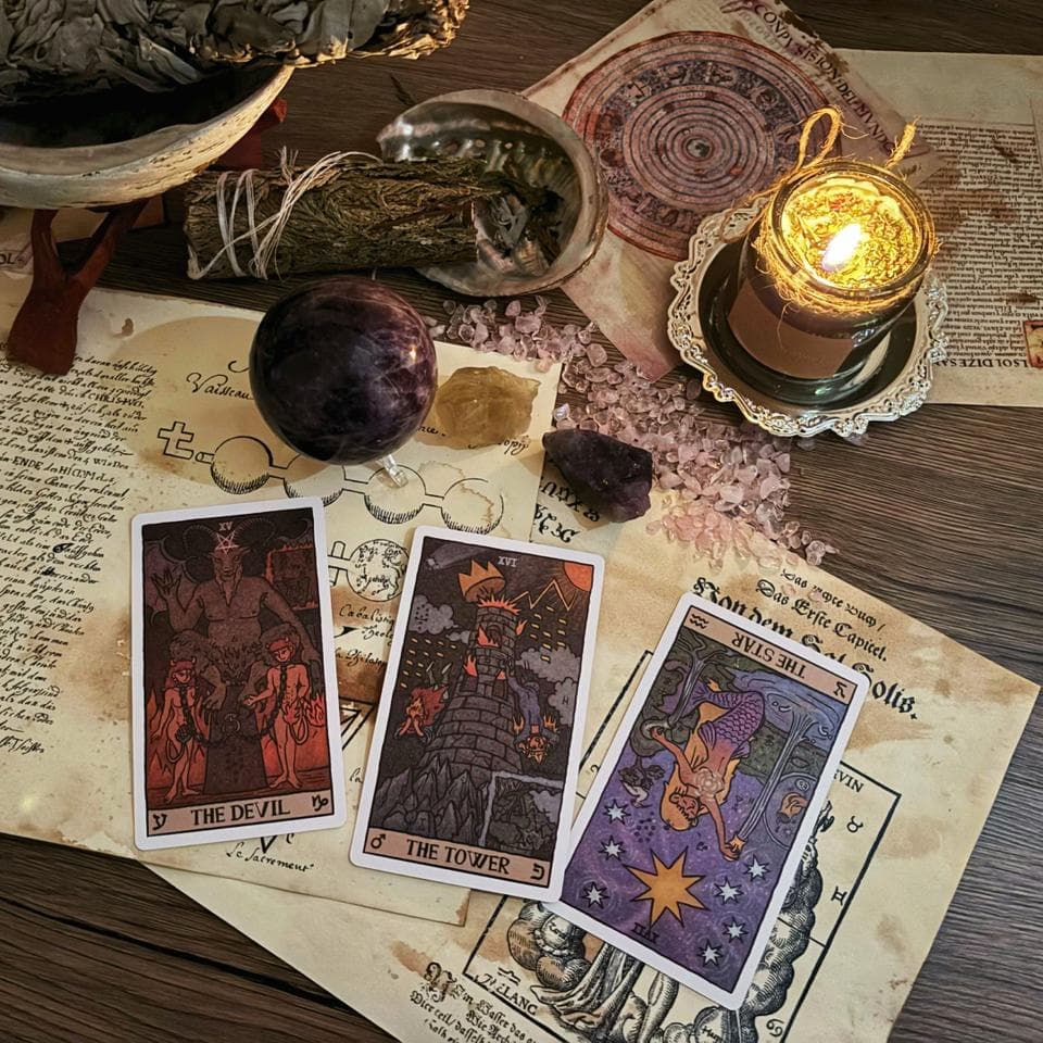 【正規品タロットカード】神秘的✨アカシックレコード×シンボルの多次元的なカード