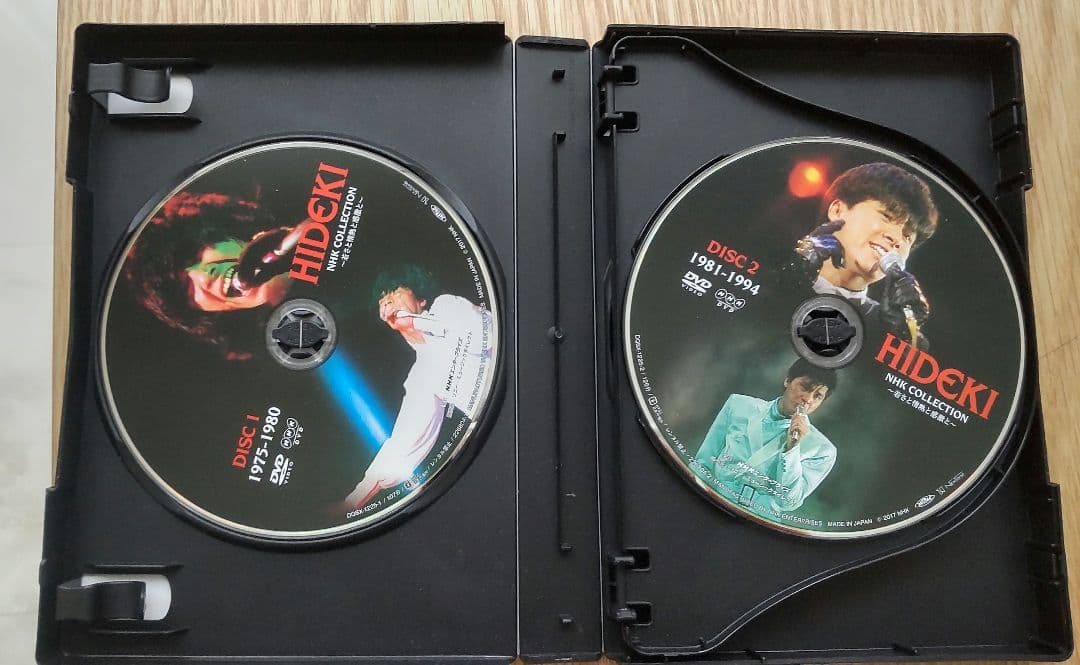 西城秀樹　NHK COLLECTION 〜若さと情熱と感激と〜 DVDボックス