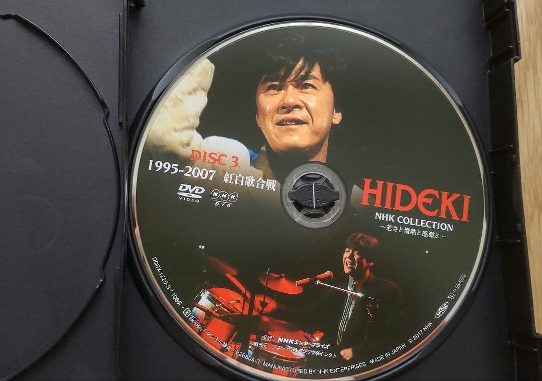 西城秀樹　NHK COLLECTION 〜若さと情熱と感激と〜 DVDボックス
