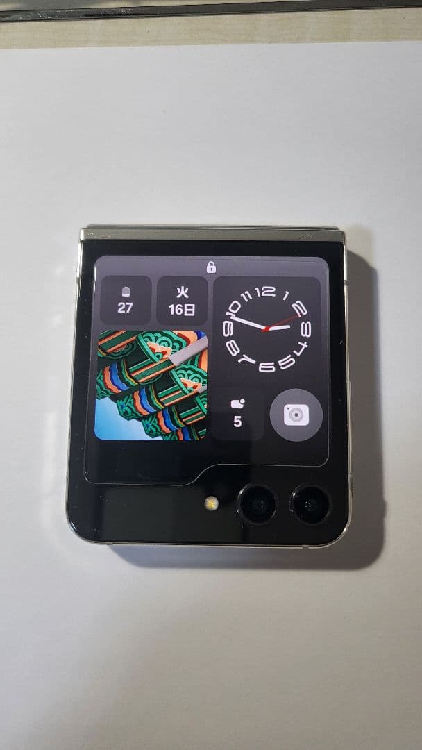 携帯電話本体 au Galaxy Flip5 256