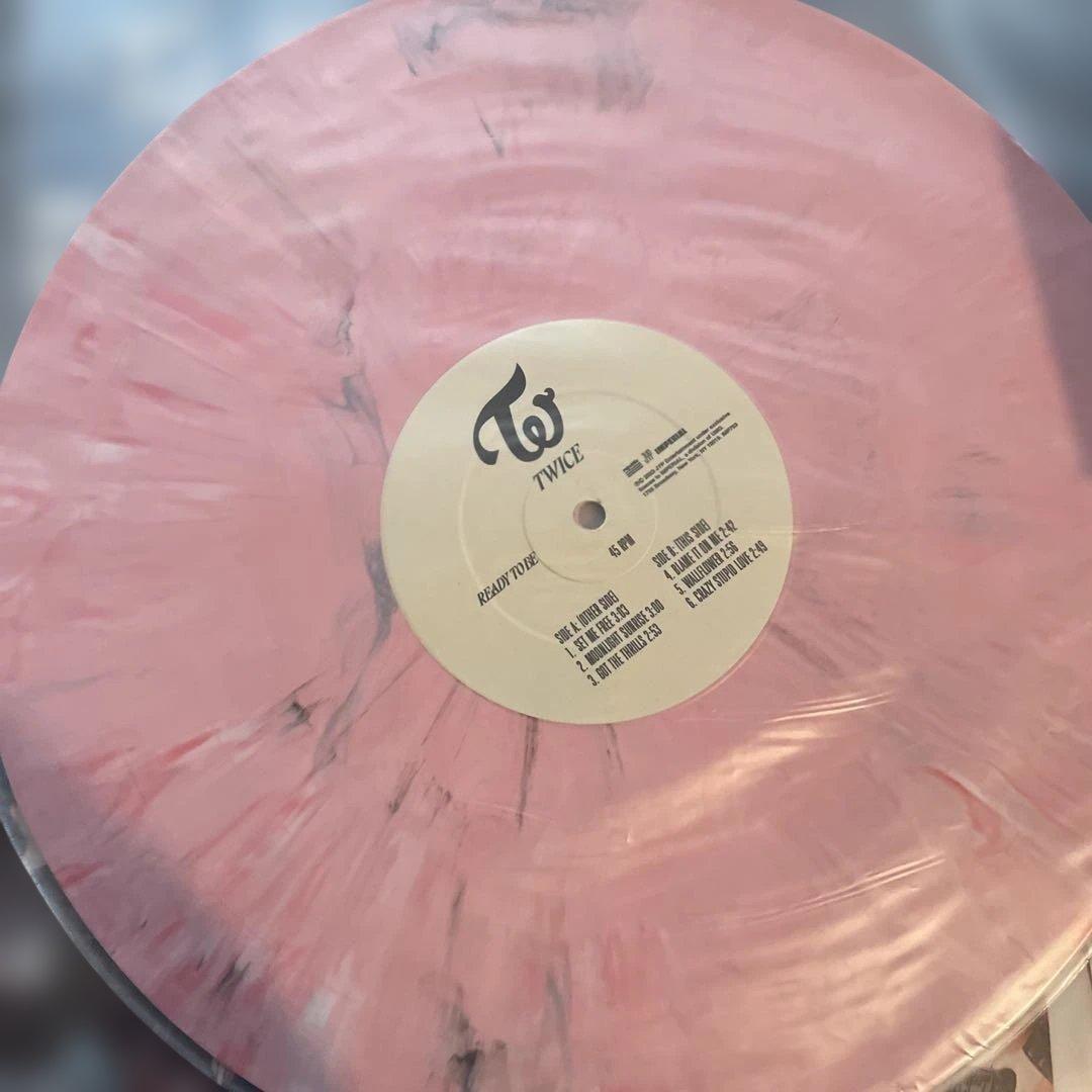 twice ready to be レコード　アナログ盤