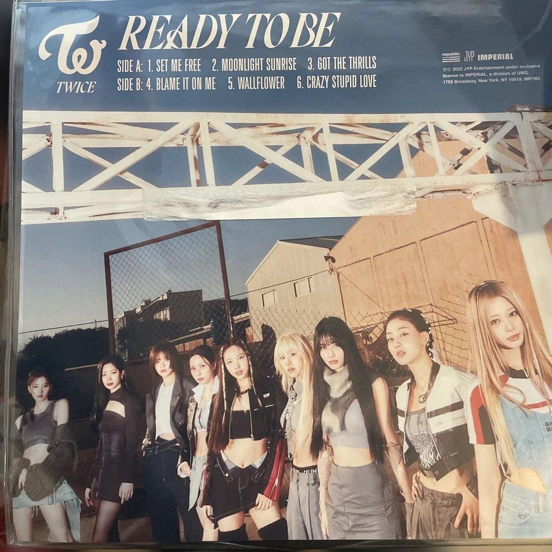 twice ready to be レコード　アナログ盤
