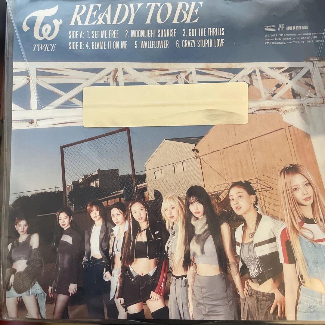 twice ready to be レコード　アナログ盤