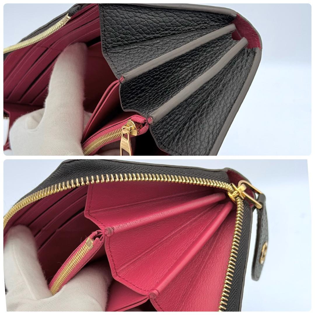 美品 ルイヴィトン ポルトフォイユ コメット L字ファスナー 長財布 ノワール