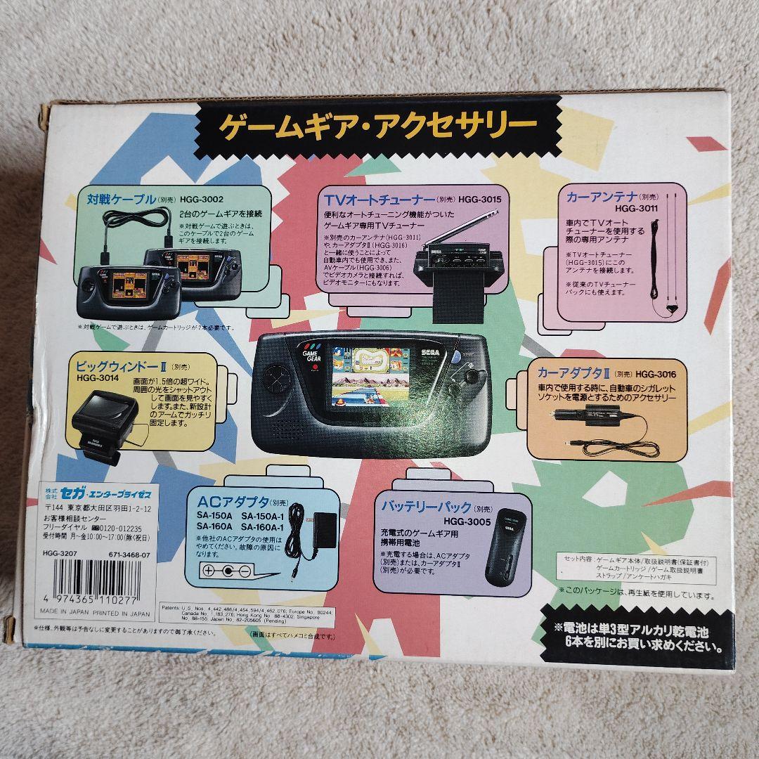 【箱説明書ハガキのみ】 ゲームギア　プラスワン　 セガ SEGA