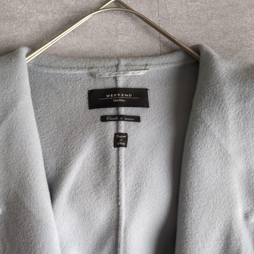 マックスマーラ　ウィークエンド　フーデッド　コート　クチートアマーノ　ウール