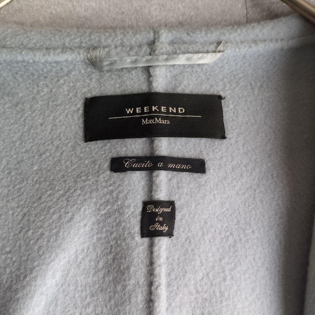マックスマーラ　ウィークエンド　フーデッド　コート　クチートアマーノ　ウール