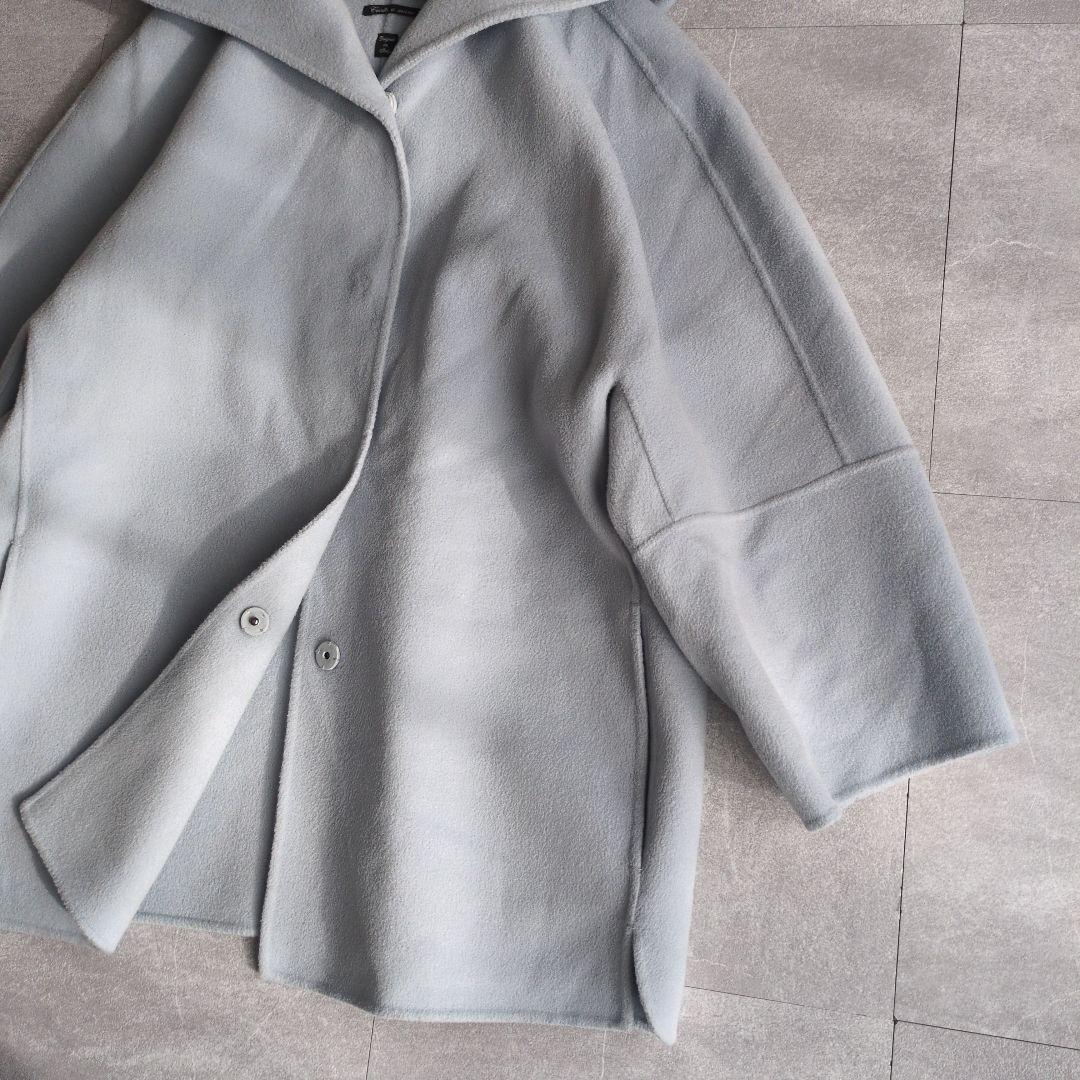 マックスマーラ　ウィークエンド　フーデッド　コート　クチートアマーノ　ウール