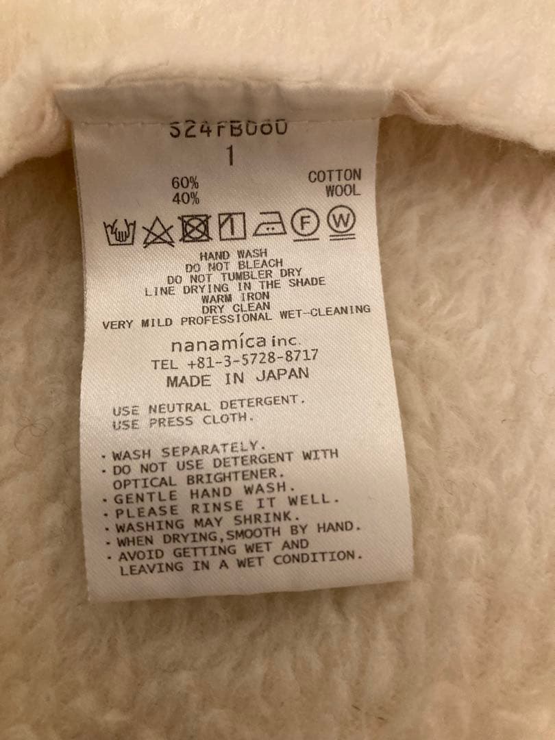 nanamica×PRISTINE プリスティン リバーシブルコート サイズ1